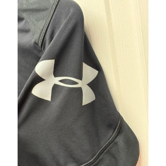 Under Armour Coldgear, Black Sport Layer, Underarm Vent Holes, Men's Size M - Picture 3 of 7
